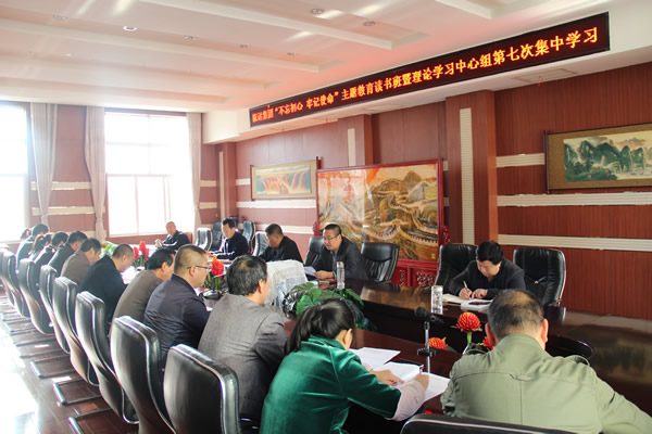 隴運(yùn)集團(tuán)公司黨委召開“不忘初心、牢記使命”主題教育讀書班暨理論學(xué)習(xí)中心組第七次集中學(xué)習(xí)（擴(kuò)大）會議